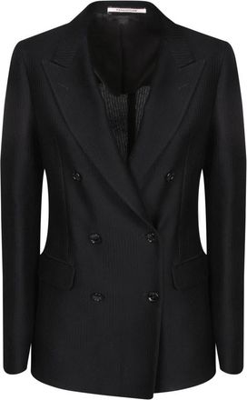 Tagliatore Parigi Blazer - Dames - Blazers - Zwart - S - Katoen - Jassen