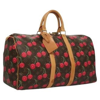 Louis Vuitton Pre-owned Boston Bag - Dames - Pre-owned - Bruin - Maat: ONE Size Leer