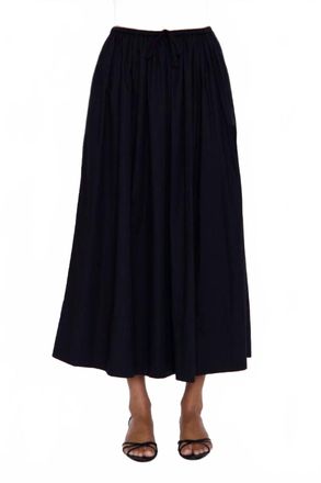 Pistola Denim Noelle Midi Skirt In Black