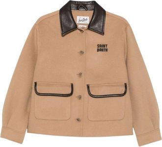 MC2 Saint Barth Glacienne Double - - Jackets - Donna - Beige - S