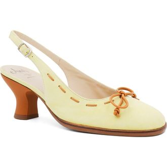 Amalfi By Rangoni Baila Slingback Pump in Green Cashmere at Nordstrom, Size 5.5