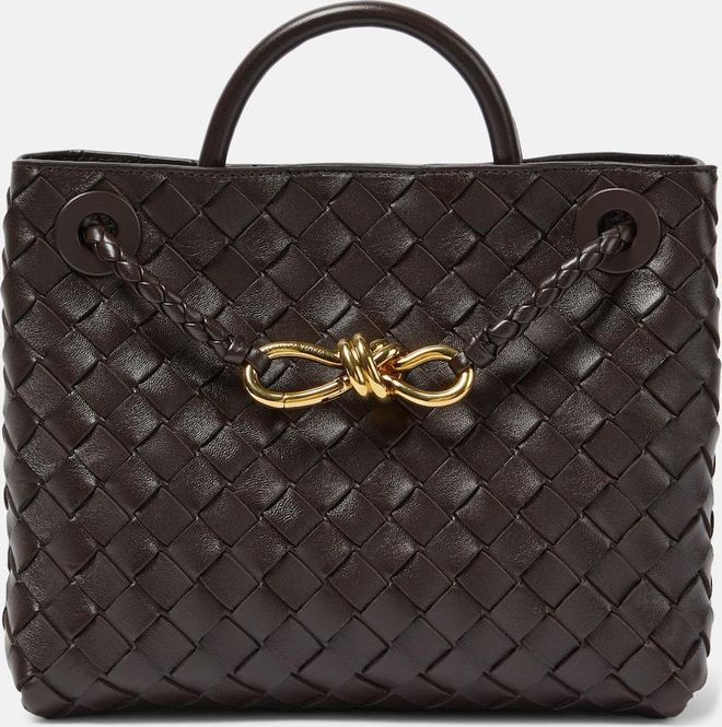 Andiamo Small leather top-handle bag