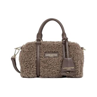Lancaster Petit Sac Polochon Moumoute - Bags - Mujer - Marr&oacute;n - ONE SIZE