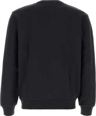 A.P.C. Mens Standard Sweatshirt Black Cotton Elastane Sweatshirts