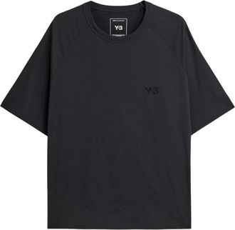 adidas Y-3 Boxy Short Sleeve Tee - unisex - Sportshirts - Zwart - S - Katoen - Fitness