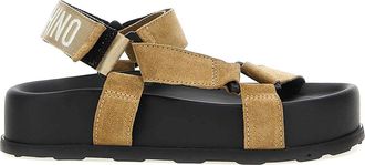 Moschino Suede Sandals