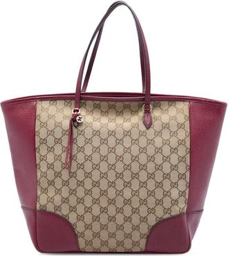 Gucci Pre-owned Gucci GG Canvas and Calfskin Bree Tote Ladies IFV5BX0YASTD8XQ1