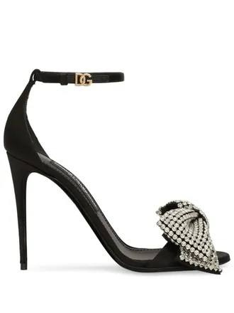Dolce & Gabbana Sandali Con Strass 105mm-Donna