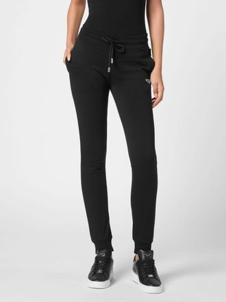 Philipp Plein Jersey Track Trousers with Drawstring Waist