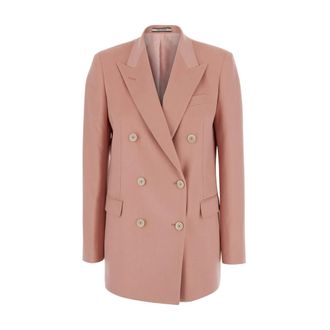 Tagliatore Jasmine Double-Breasted Blazer - - Jackets - Donna - Rosa - 2XS