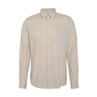 Barbour Nelson Tailored Shirt - Heren - Casual Overhemden - Grijs - XL - Katoen - Overhemden