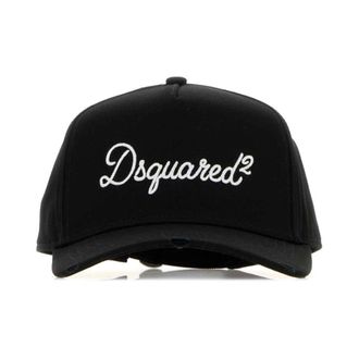 Dsquared2 Hat - male - Dsquared2 - Hats & Caps - Black - ONE SIZE - Accessories