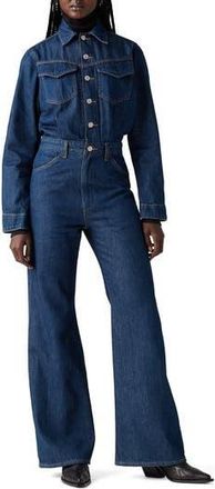 Levi's Western Denim Jumpsuit in Lets Get Lost Again at Nordstrom Rack, Size 24