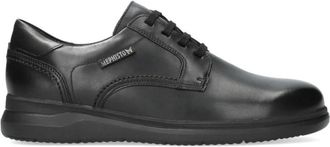 Mephisto Comfortabele Veterschoen met Schokabsorberende Technologie - Heren - Veterschoenen - Zwart - 46 1/2 EU - Schoenen