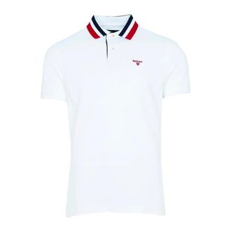 Barbour Heren, Tops, Wit, Maat: XL Katoen