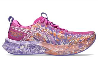 Asics Womens Noosa 16 Running Shoes In Digital Sakura/amethyst