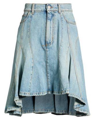 Alexander McQueen BOTTOMWEAR - Denim skirts sur YOOX.COM