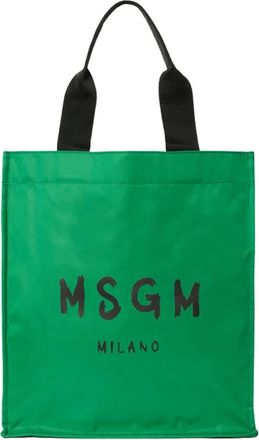 Msgm Msgm, Heren, Tassen, Groen, Maat: ONE Size Poliester