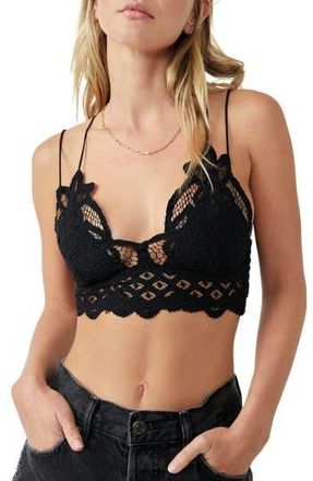 Free People Intimately FP Adella Longline Bralette in Black at Nordstrom Rack, Size Xx-Small