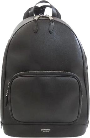Burberry Pre-owned Backpacks, female, Black, Size: ONE SIZE Pre-owned Vintage Backpack