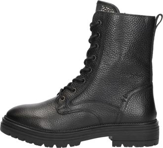 Maruti Belize Veterlaarsjes - Dames - Veterlaarzen - Zwart - 39 EU - Schoenen