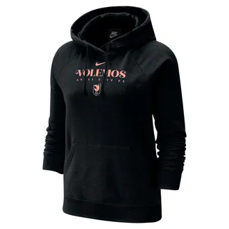 Nike Angel City FC Phoenix Fleece Nike Womens Oversized Hoodie in Black | W31855ANFC26-BLK
