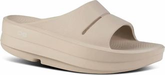 Oofos Womens Oomega Ooahh Slide Sandal In Nomad