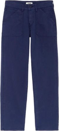 Five Jeans Lourdes Broeken - Dames - Straight fit broeken - Blauw - W32 - Katoen - Broeken
