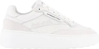 Copenhagen Schoenen, Dames, Wit, 38 EU, Su&egrave;de, Suede Sneaker Cph 89