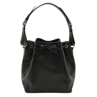 Louis Vuitton Pre-owned Bucket Bags, female, Black, Size: ONE SIZE Pre-owned Epi Petit Noe Shoulder Bag M59012