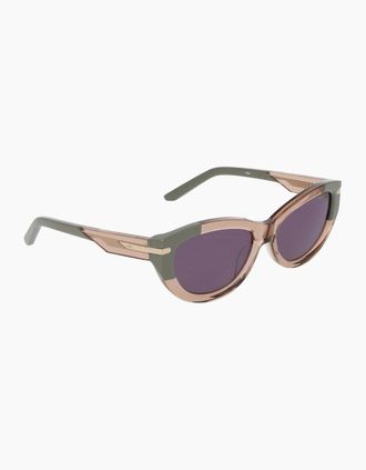 Nike Mens Fawn Cat Eye Sunglasses - Sand Green - Size: ONE size