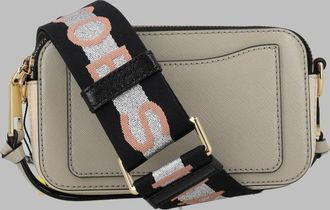 Marc Jacobs Womens Leather Shoulder Bag The Snapshot Dove Split Cow