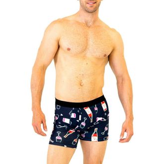 Warriors & Scholars Vino Boxer Briefs in Blue at Nordstrom Rack, Size Xxx-Large