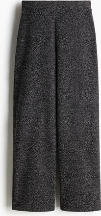 H&M Boucl&eacute;-Hose - Schwarz
