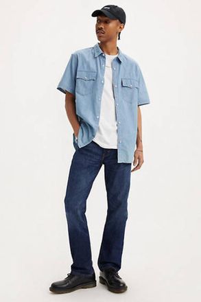 Levi's Jeans 513 slim dritti - Uomo - 28X30 - Blu / Tree Topper LeviS Flex