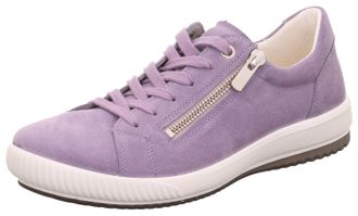Legero Sneaker LEGERO TANARO 5.0, Damen, Gr. 36, lila (flieder), Veloursleder, unifarben, Schuhe Sneaker, Komfortschuh, Freizeitschuh, Schn&uuml;rschuh mit Reissv