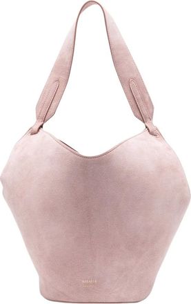 Khaite Shoulder Bags, female, Pink, Size: ONE SIZE Lotus Mini Tote