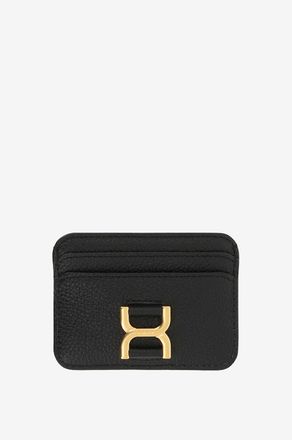 Chloé Kartentui aus genarbtem Leder Marcie