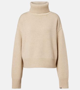 Extreme Cashmere N&deg;434 Crop Xtra cashmere turtleneck sweater