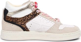 Premiata Midquinnd Sneakers - Dames - Sneakers - Veelkleurig - 39 EU - Leer - Schoenen