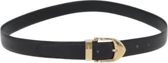 Louis Vuitton Pre-owned Belts, female, Black, Size: ONE SIZE Pre-owned Vintage Epi Leather Belt