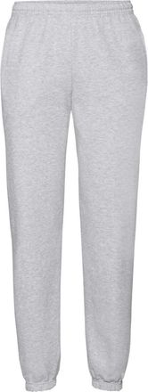 Fruit Of The Loom Heren Premium 70/30 Elastische Joggingbroek /Joggingsbroek (Heather Grijs)