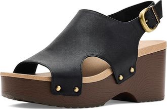 Dr. Scholls Wrenlee Womens Sandals Black : 6.5 M, Faux Leather