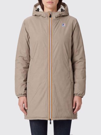 K-Way Jacket Woman color Beige