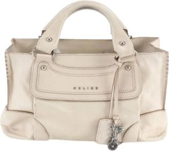 Celine Pre-owned Handbags, female, Beige, Size: ONE SIZE Pre-owned Vintage Tote Bag