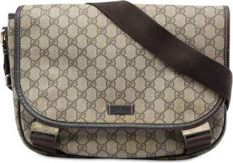 Gucci Pre-owned Gucci GG Supreme Crossbody Unisex TU3I691VCRW480QO