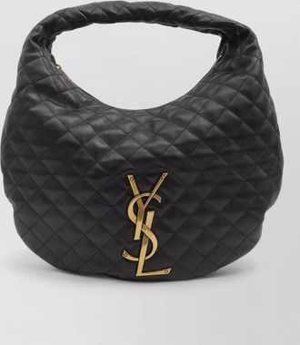 Saint Laurent icare lambskin hobo shoulder bag