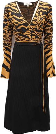 Diane Von Fürstenberg Mujer, Vestidos, Negro, Talla: M