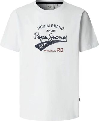 Pepe Jeans London Uomo, Top, Bianco, L, new