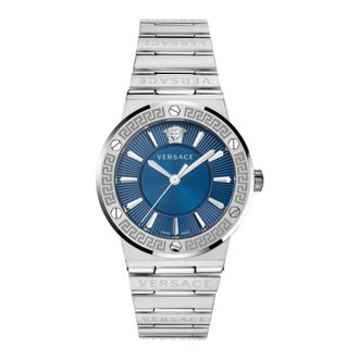 Versace Greca Watch - Dames - Horloges - Grijs - ONE Size - Accessoires